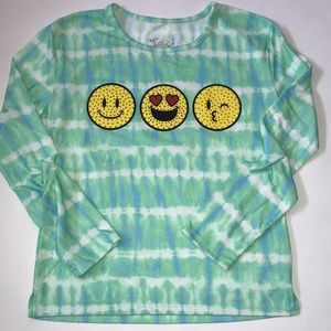 Justice | Long Sleeve Emoji Tee